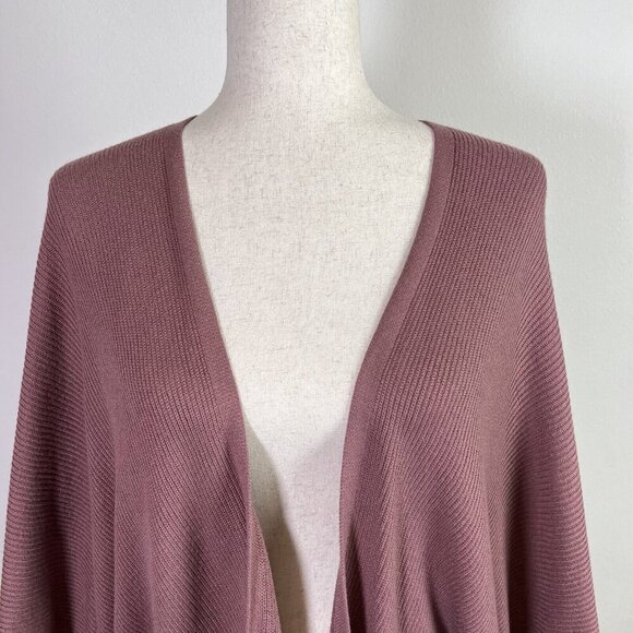 Lululemon Cashlu Cardigan Wrap Sweater Women's XS/S Textured Pink Spiced Chai - Picture 2 of 13